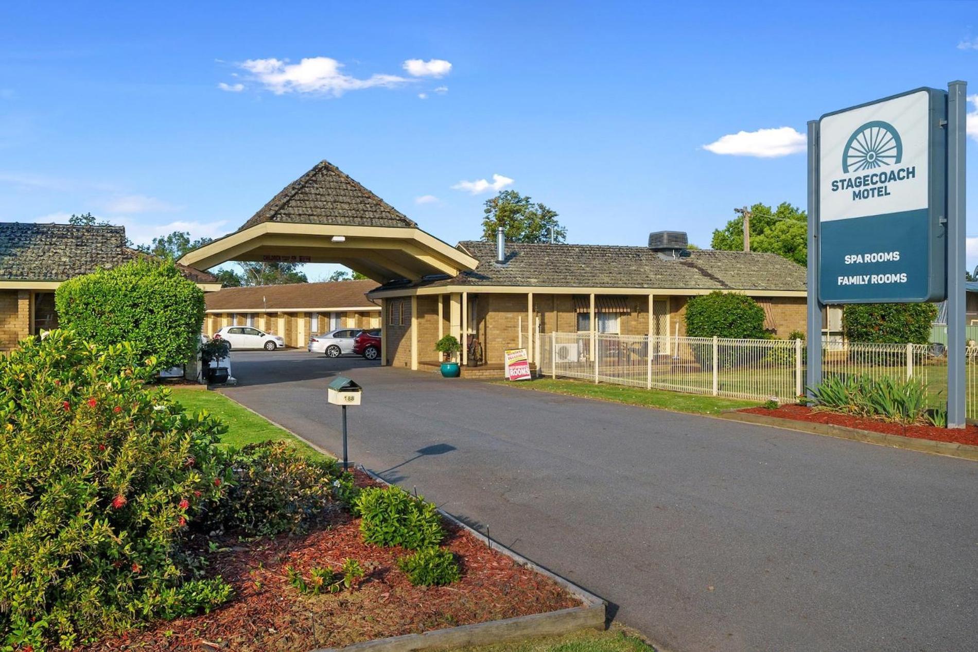 Stagecoach Motel Wodonga Esterno foto